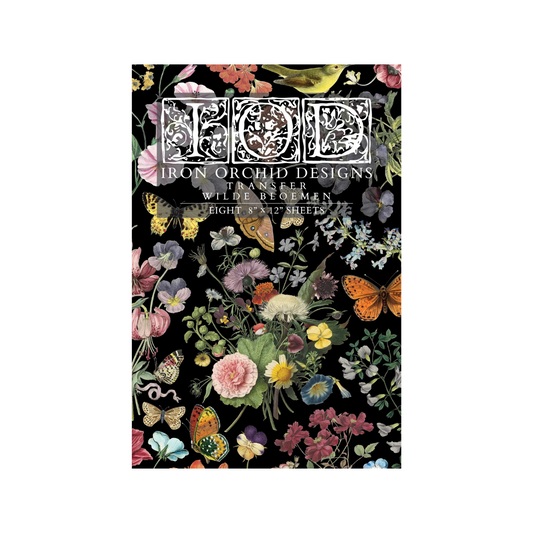 Iron Orchid Designs - Wilde Bloemen Decor Transfer Pad