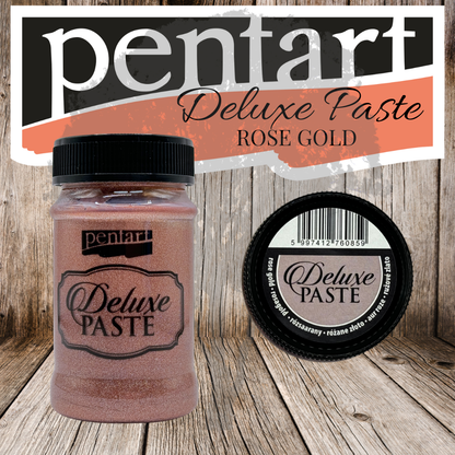 Pentart - Deluxe Paste 100ml - Rose Gold