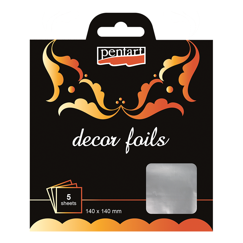 Pentart Decor Foils - Silver