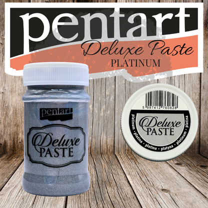 Pentart - Deluxe Paste 100ml - Platinum