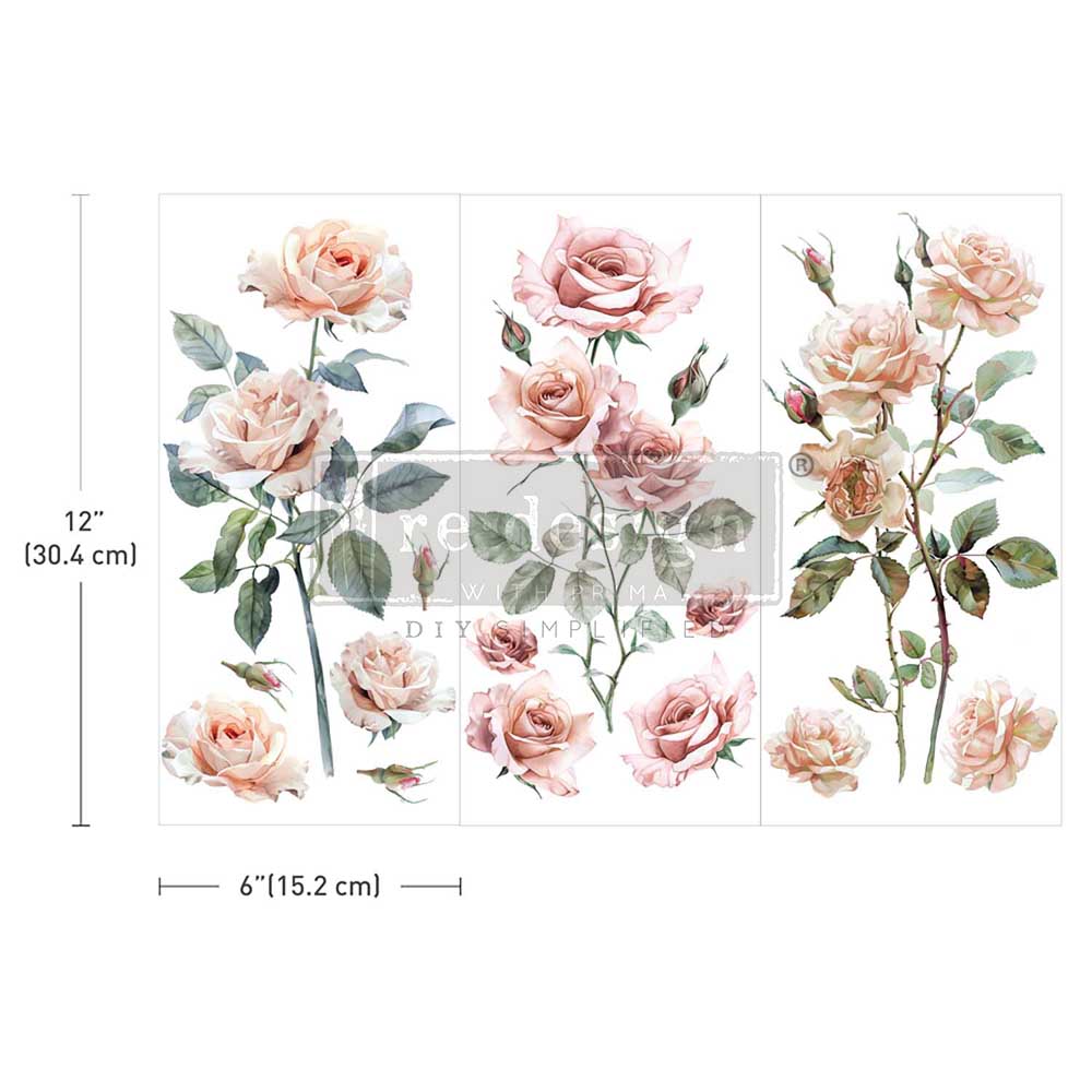 Redesign Decor Transfer - Blush Symphony - 6