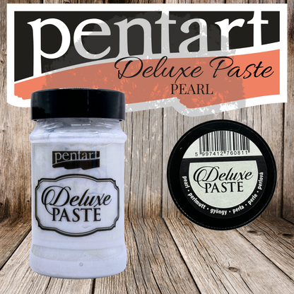 Pentart - Deluxe Paste 100ml - Pearl