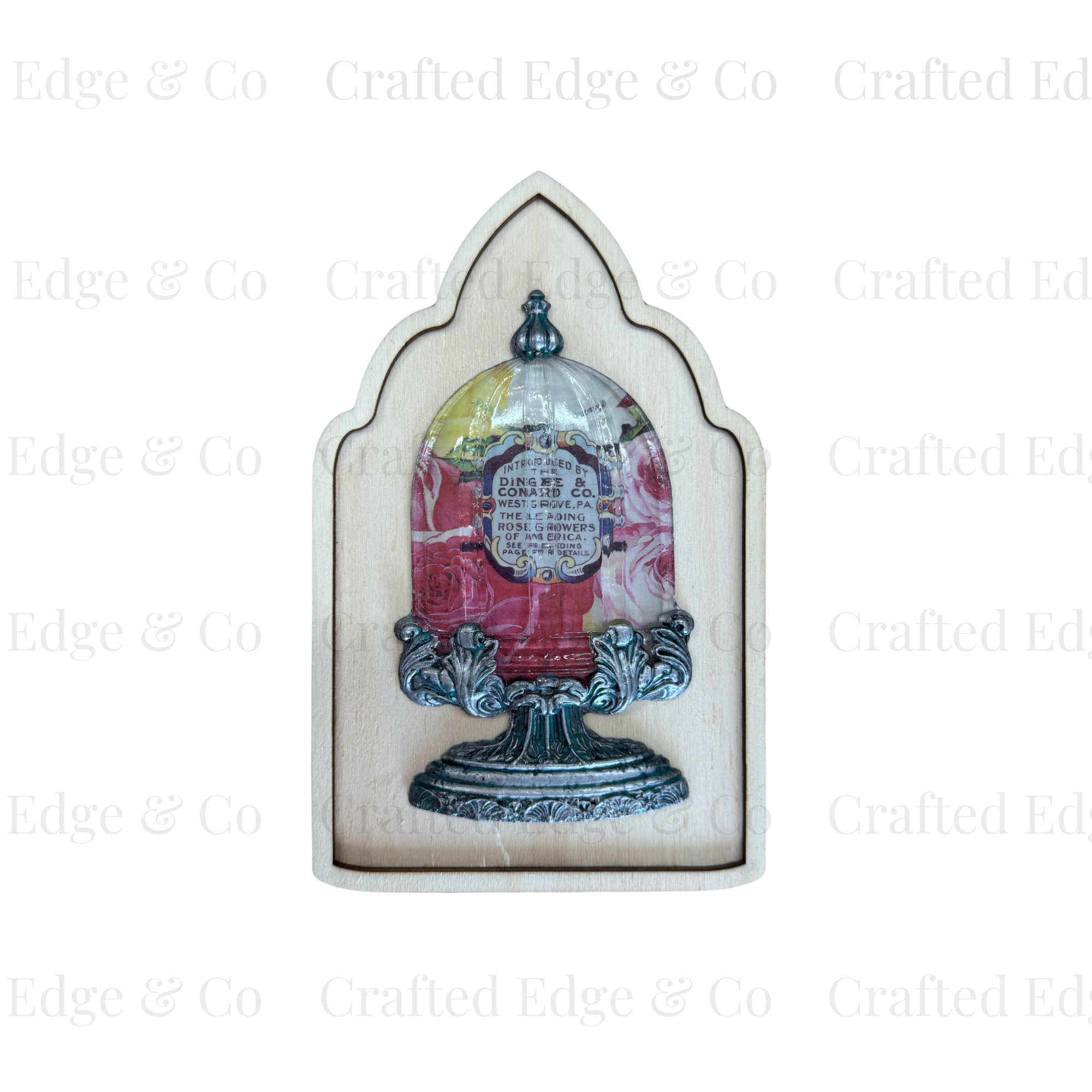 Blank - Les Cloches Backing Frame - 19cm x 12cm