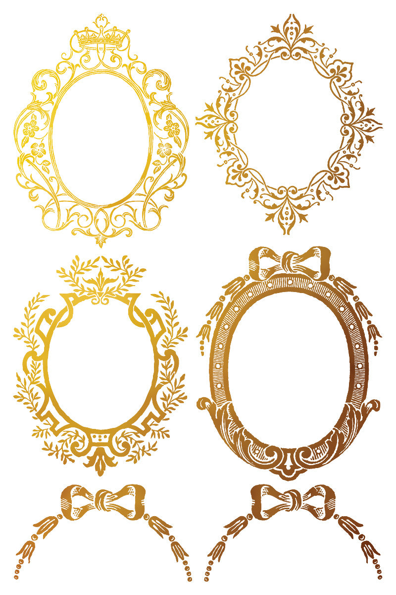 Iron Orchid Designs - Petits Ornements Foil Decor Transfer Pad