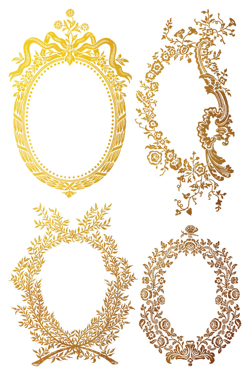 Iron Orchid Designs - Petits Ornements Foil Decor Transfer Pad