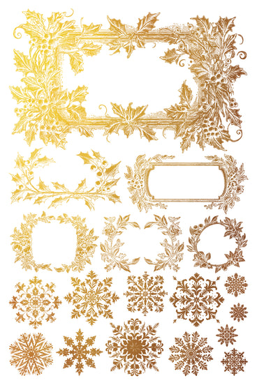 Iron Orchid Designs - Tinsel Decor Gilded Transfer Pad