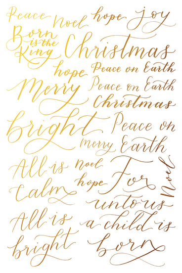 Iron Orchid Designs - Tinsel Decor Gilded Transfer Pad