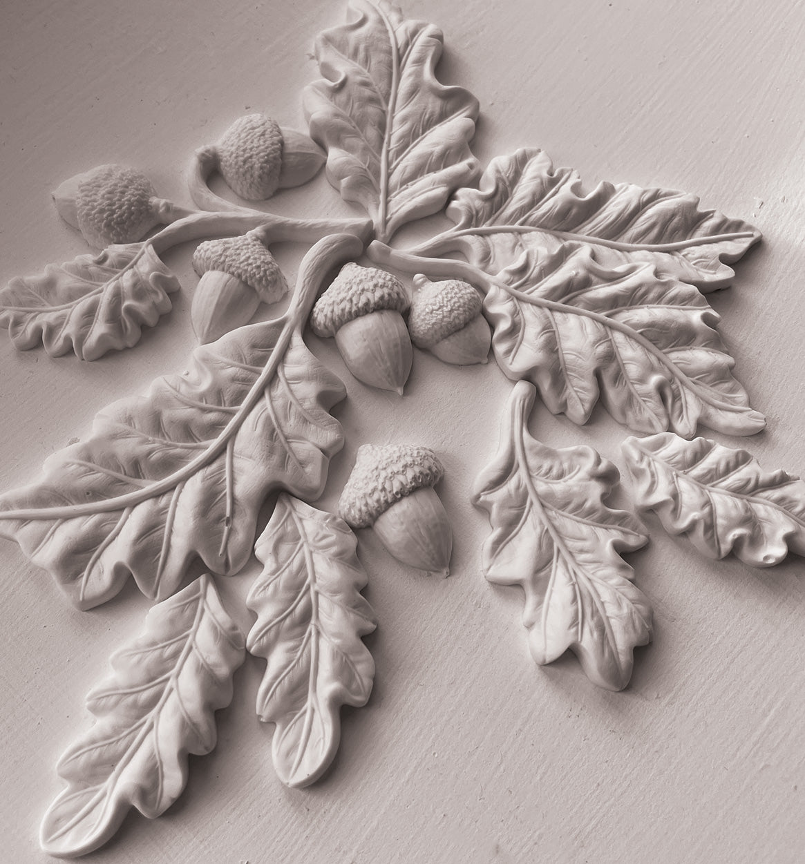 Iron Orchid Designs - Oak Leaves & Acorns Decor Mould