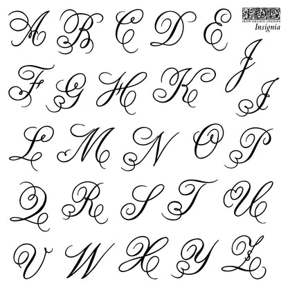 Iron Orchid Designs - Insignia Labels Decor Stamp (6 x 6)