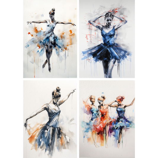 Decoupage Queen - Andy Skinner - Ballet Four Pack
