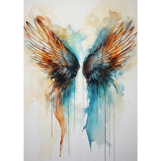 Decoupage Queen - Andy Skinner - Watercolor Wings I