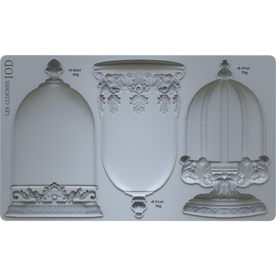 Iron Orchid Designs - Les Cloches Decor Mould