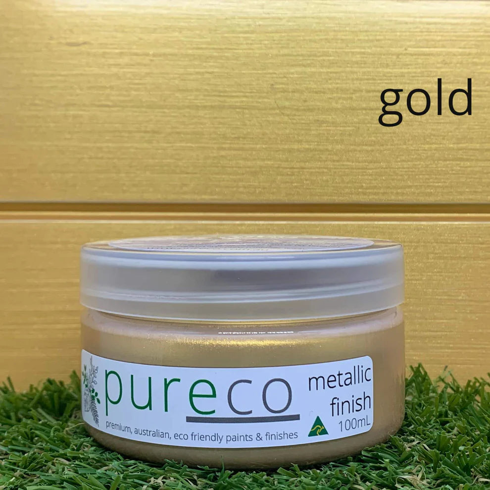 Pureco - Metallic Finish - 100ml - Gold