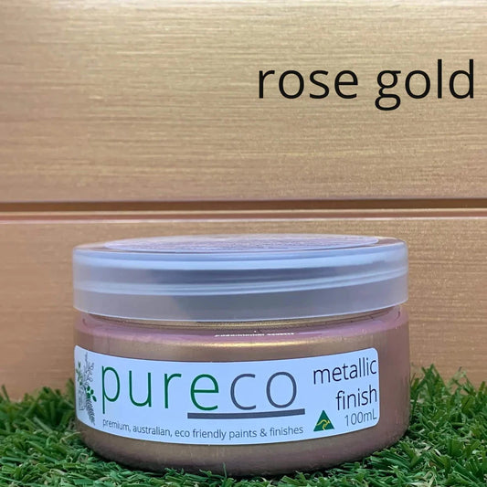 Pureco - Metallic Finish - 100ml - Rose Gold