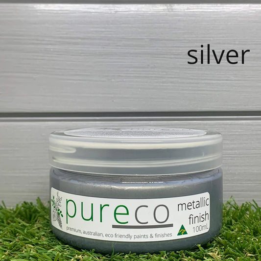 Pureco - Metallic Finish - 100ml - Silver