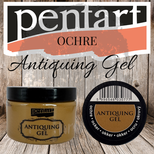 Pentart - Antiquing Gel - Ochre