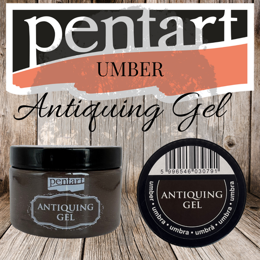 Pentart - Antiquing Gel - Umber