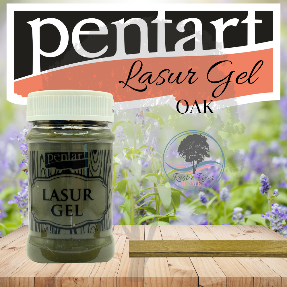 Pentart Lasur Gel - 100 ml - Oak