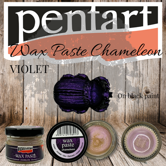 Pentart Wax Paste - Chameleon - 20ml - Violet