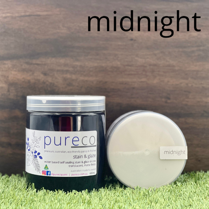 Pureco Stain & Glaze - Midnight