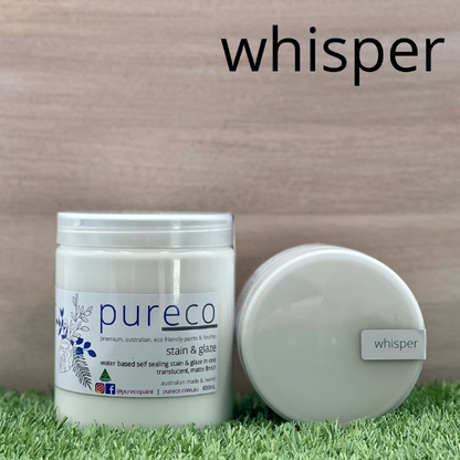 Pureco Stain & Glaze - Whisper