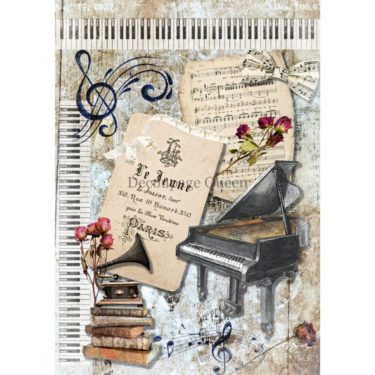 Decoupage Queen - Le Jeune Decoupage Paper - Rustic River Home