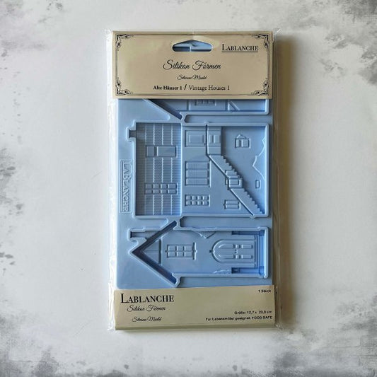 LaBlanche Silicone Mould - Houses I - Rustic River Home