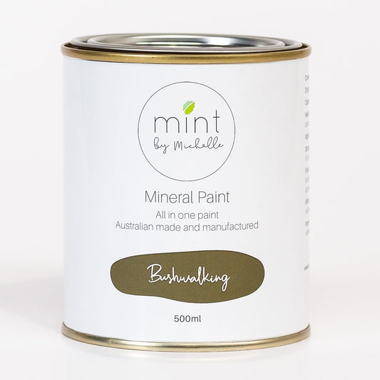 Mint Mineral Paint - Bushwalking - 500ml - Rustic River Home