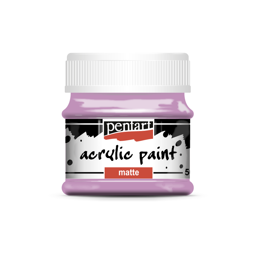 Pentart - Acrylic Paint - Matte - Raspberry - Rustic River Home