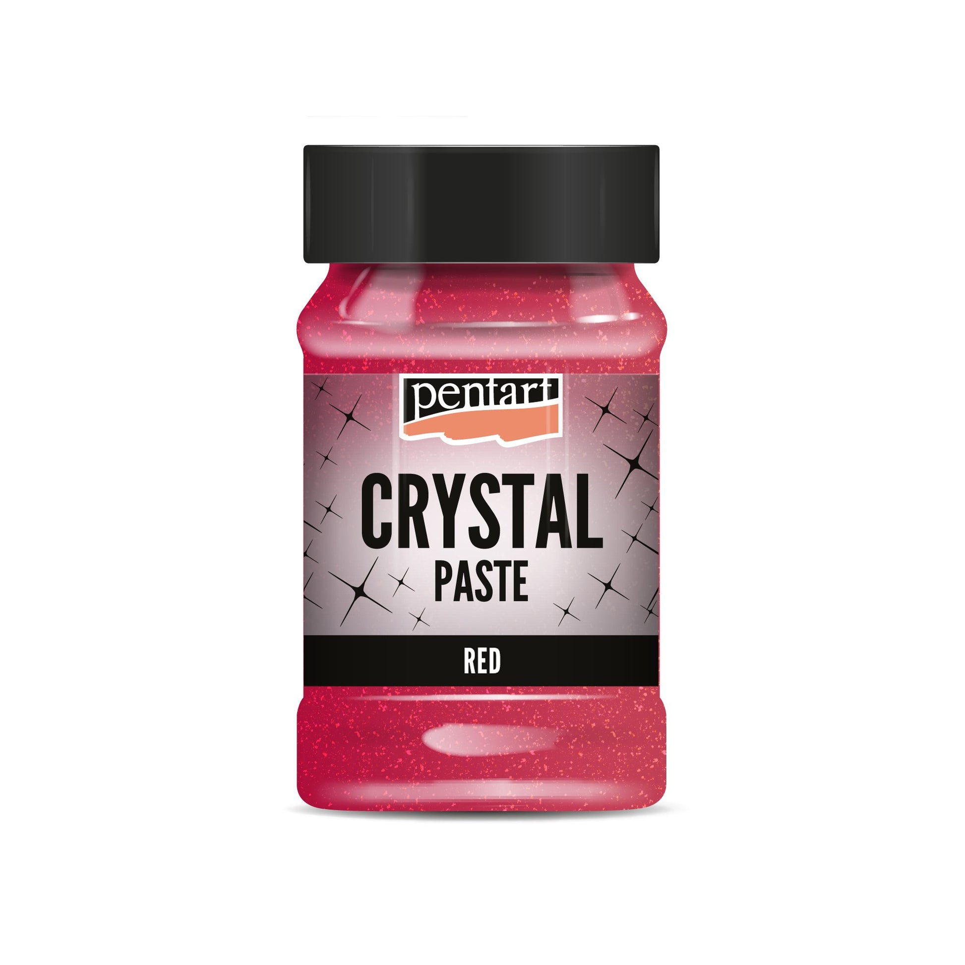 Pentart - Crystal Paste 100ml - Red - Rustic River Home