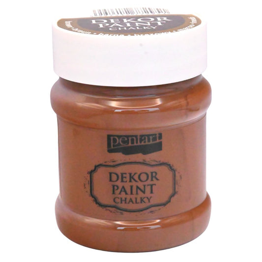 Pentart Dekor Chalk Paint - Brown - 230ml - Rustic River Home