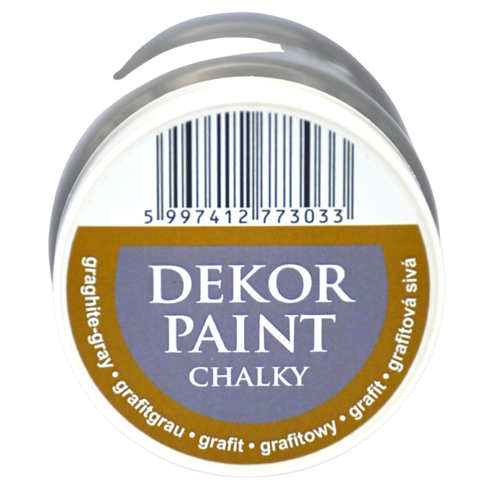 Pentart Dekor Chalk Paint - Graphite-Grey - 230ml - Rustic River Home