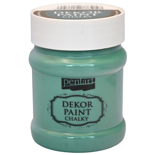 Pentart Dekor Chalk Paint - Turquoise-Green - 230ml - Rustic River Home