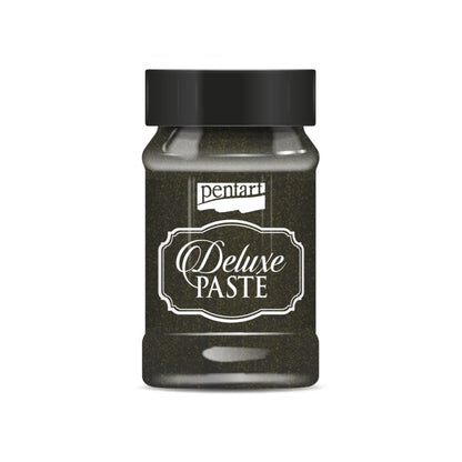 Pentart - Deluxe Paste 100ml - Black-Gold - Rustic River Home